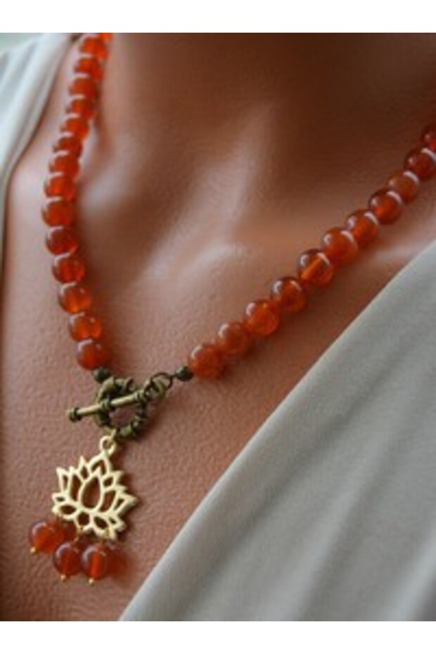 Necklace - Red -