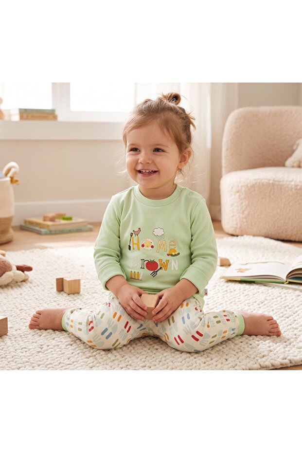 70% Bamboo Cotton Baby Pajama Set 3 - 36 Months