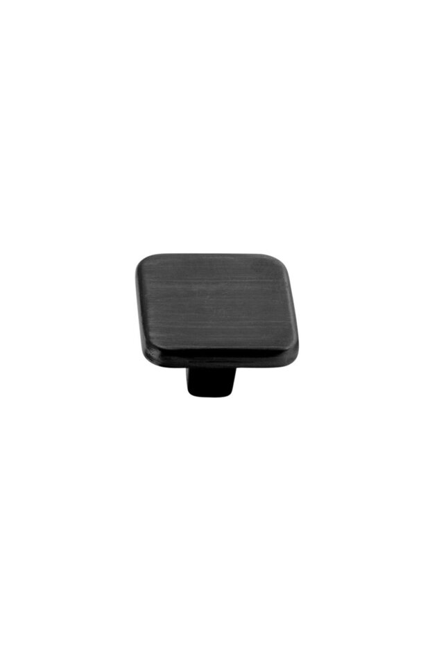 2712-Msy Zambak Matte Black Button Handle