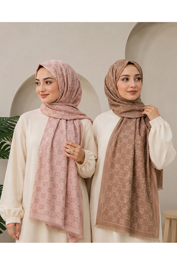 Double-Sided Cashmere Hijab Shawl