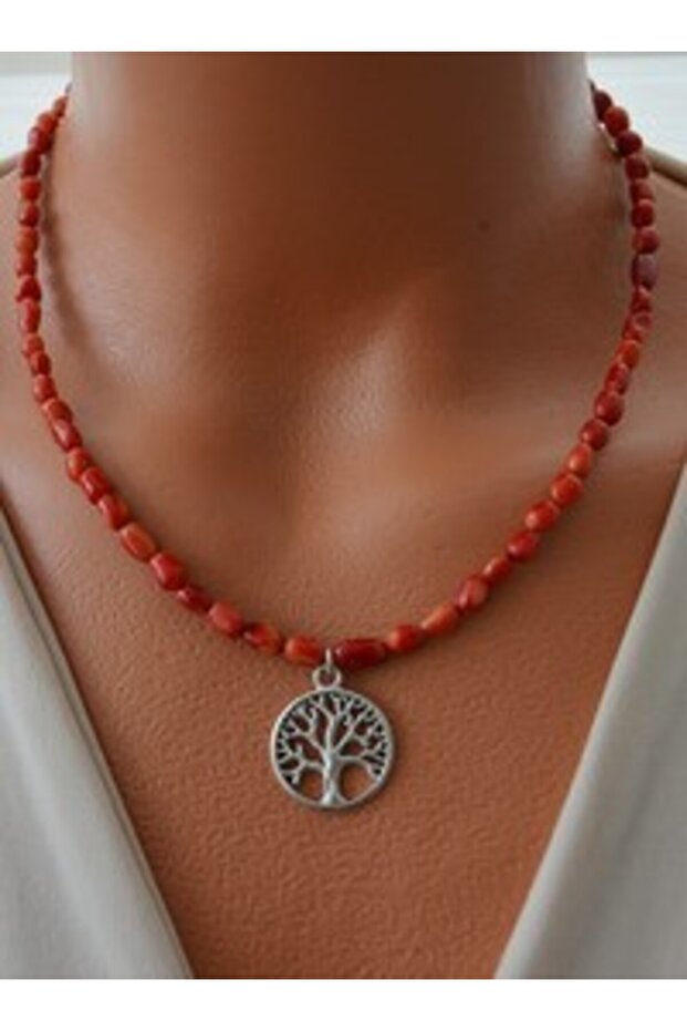 Necklace - Red -