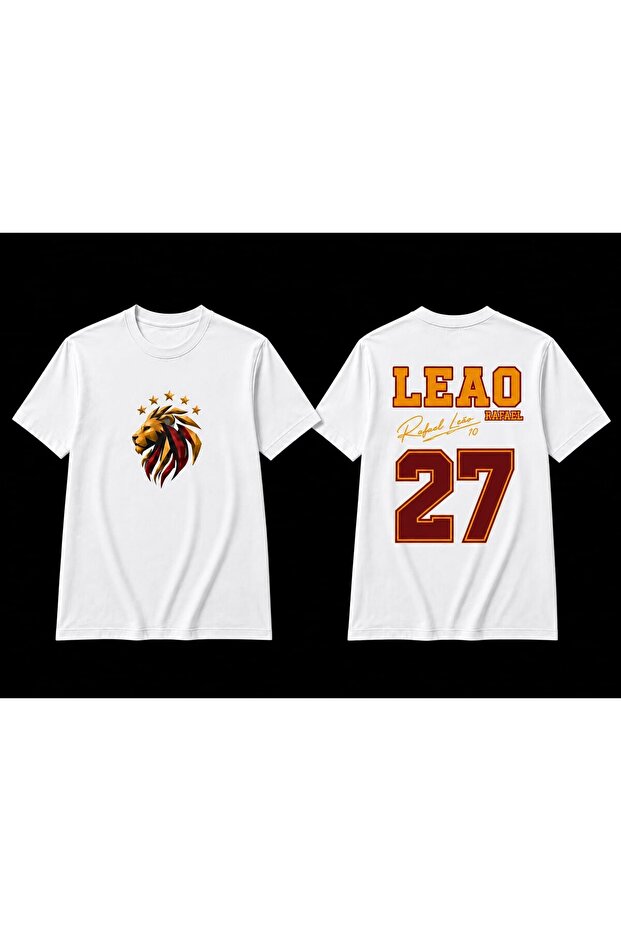 Special Design Rafael Leao Lion Logo T-Shirt