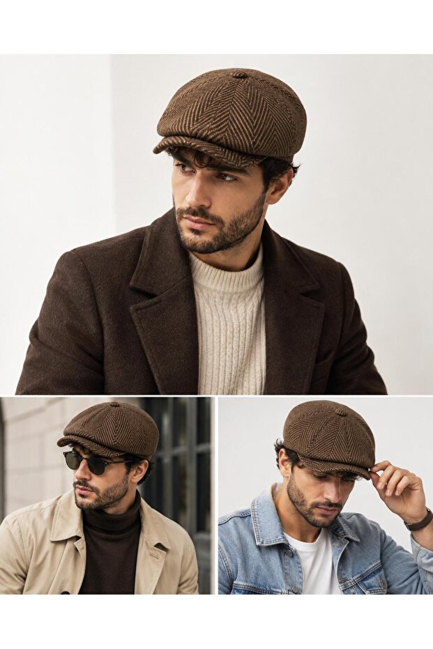 Men's Beanie, Winter Hat, Classic British Fashion Beanie, Beckham Model Peaky Blinders Hat