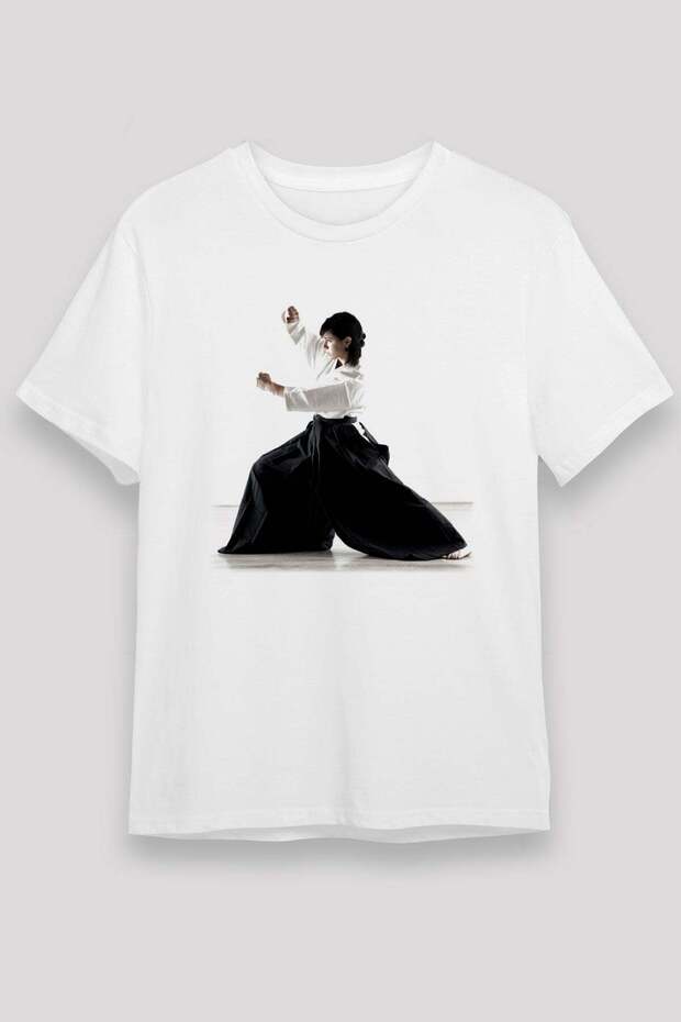Aikido White Unisex T-Shirt T-Shirt