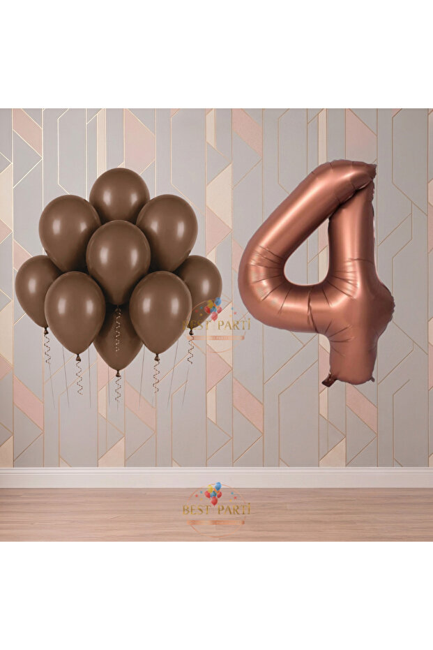 Best 4 Year Old Brown Themed Birthday Party Set