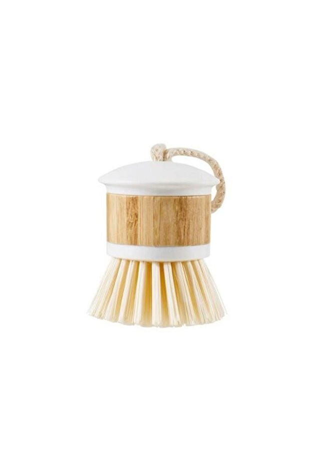 Multi-Purpose Luxury Surface Cleaning Brush with Bamboo Handle