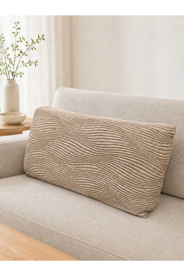 Back pillow cover flexible fabric - 50 x 90cm