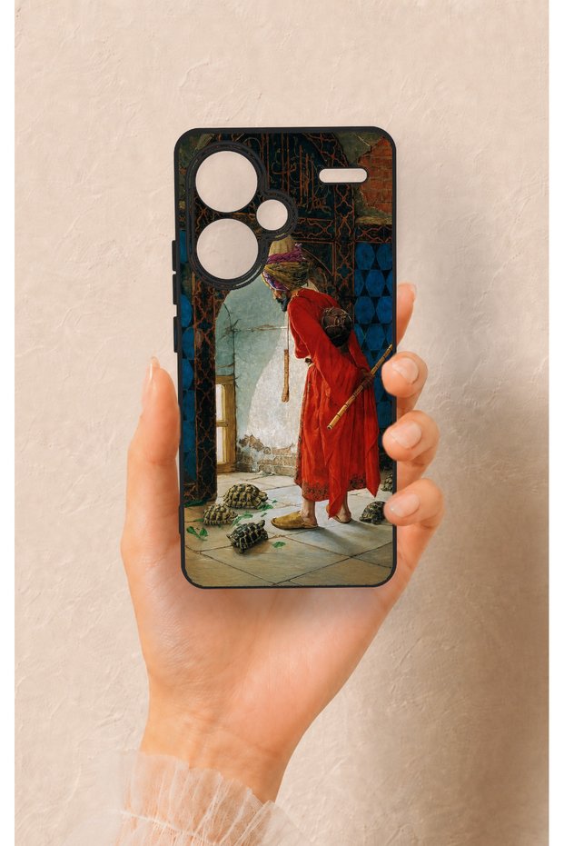 Redmi Note 13 Pro Plus Compatible Turtle Trainer Patterned Silicone Case