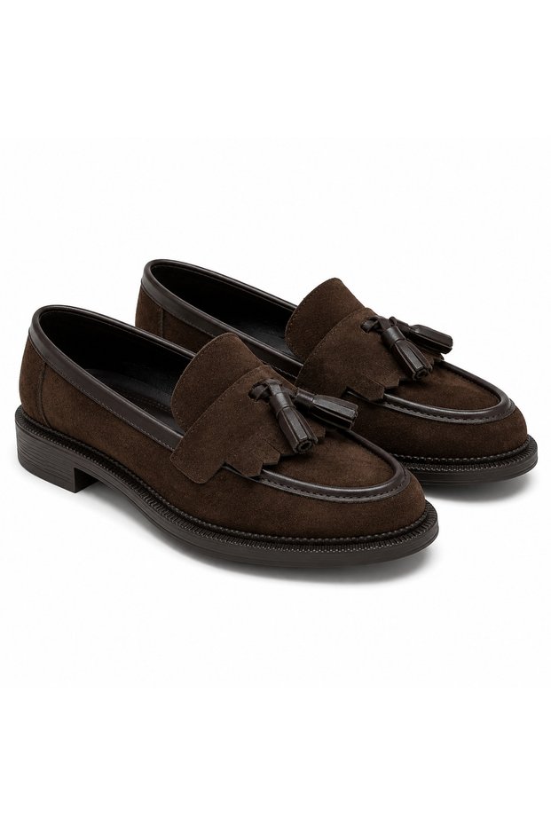 Women's Tassel Detailed Loafer Shoes – Casual, Stylish and Classic Model
