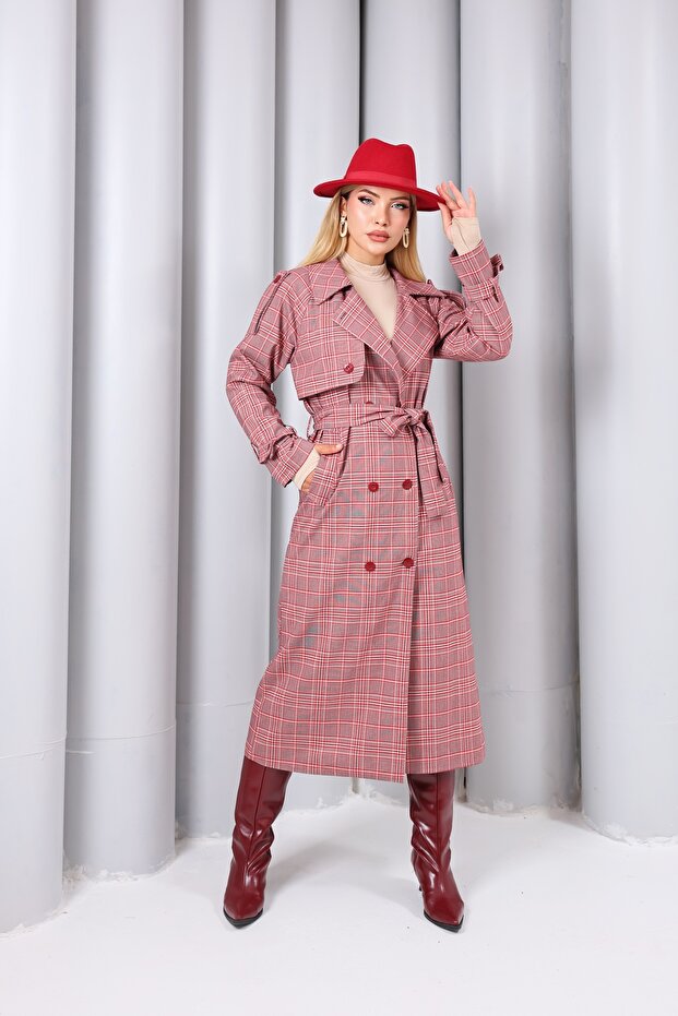 Rose Women's Oversize Trench Coat