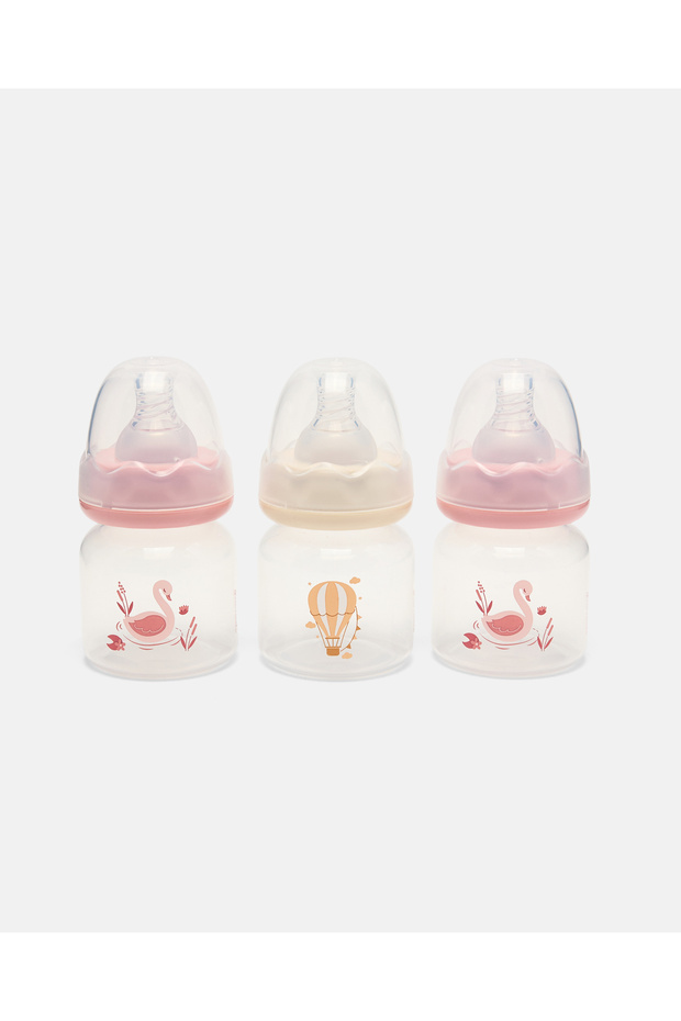 Printed Pack Of 3 Feeding Bottle