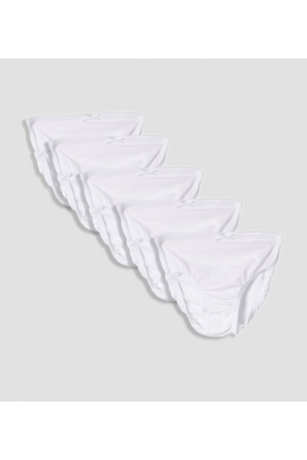 Plain Pack Of 5 Briefs