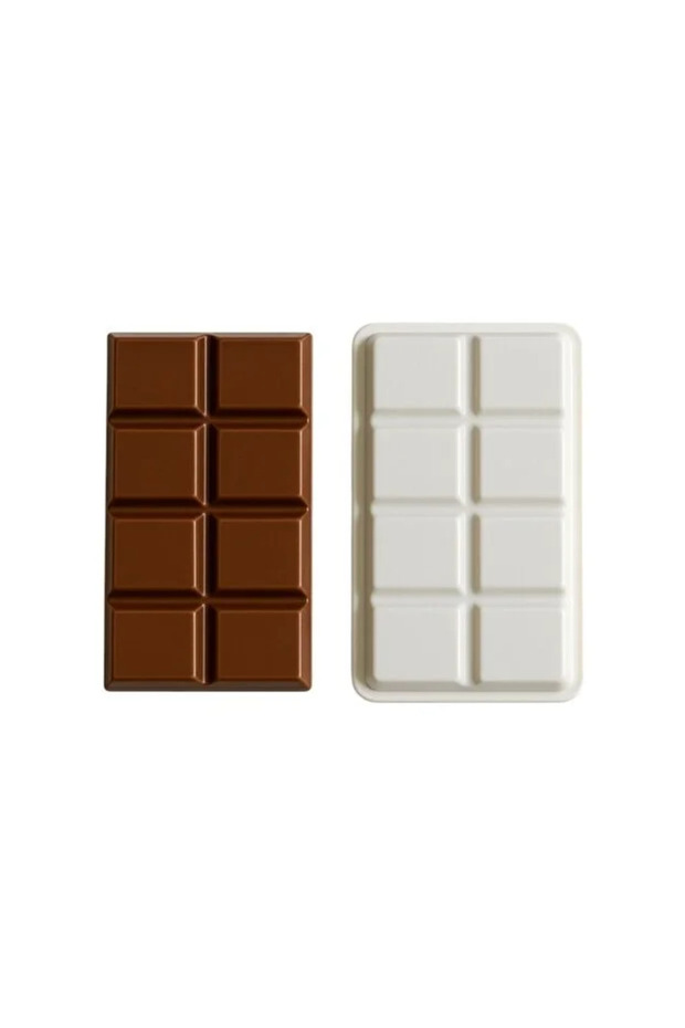 Silicone Dubai Chocolate Mold Cream Color – Single Flexible Chocolate Turkish Delight Dessert Mold 8X12.5 cm with Bowl