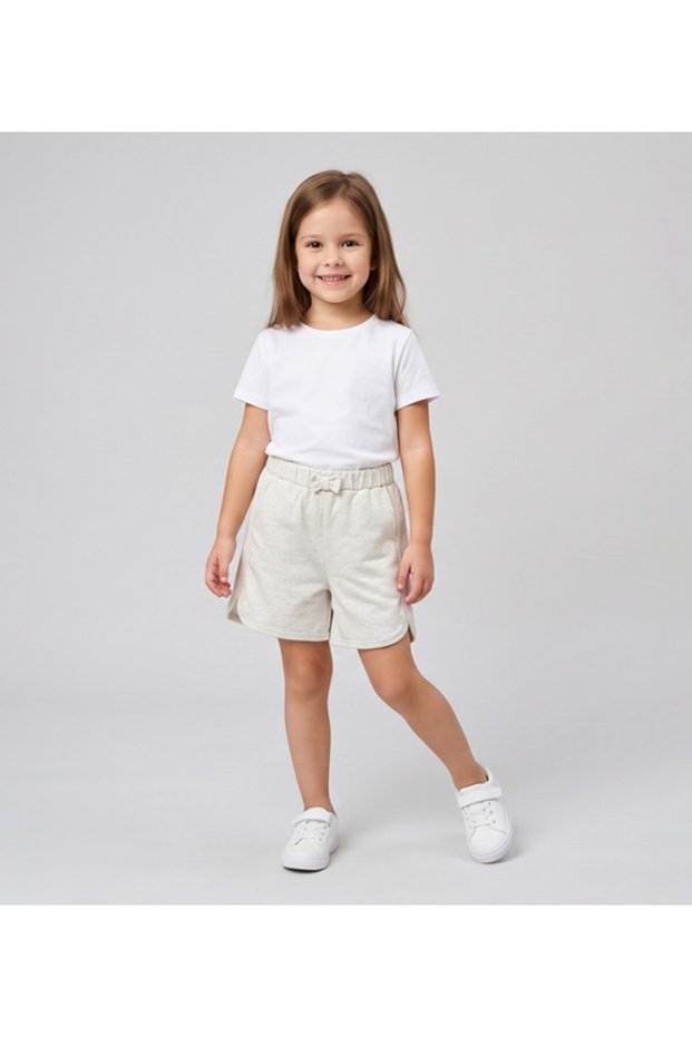 Plain White Shorts