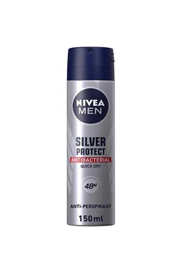 Deodorant Spray for Men Silver Protect Power Anti-Bacterial - 150 ml