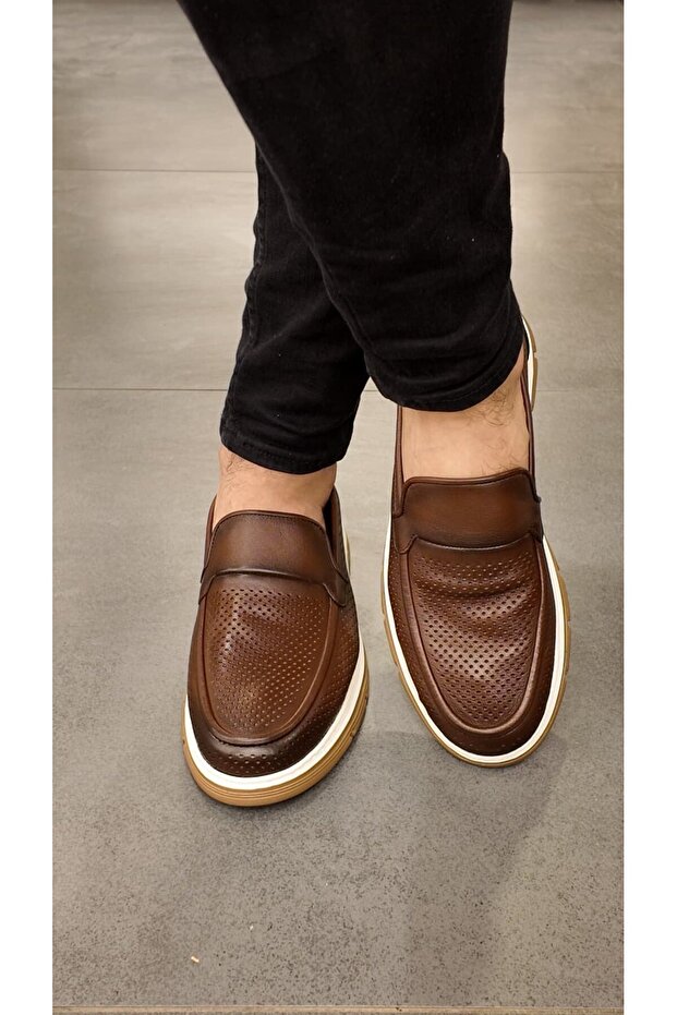 2420-4 Genuine Leather Men's Shoes