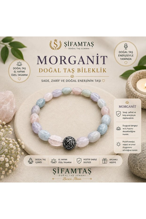 Morganite Tımbıl Bracelet