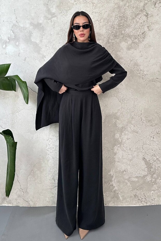 Black Cape Double Suit