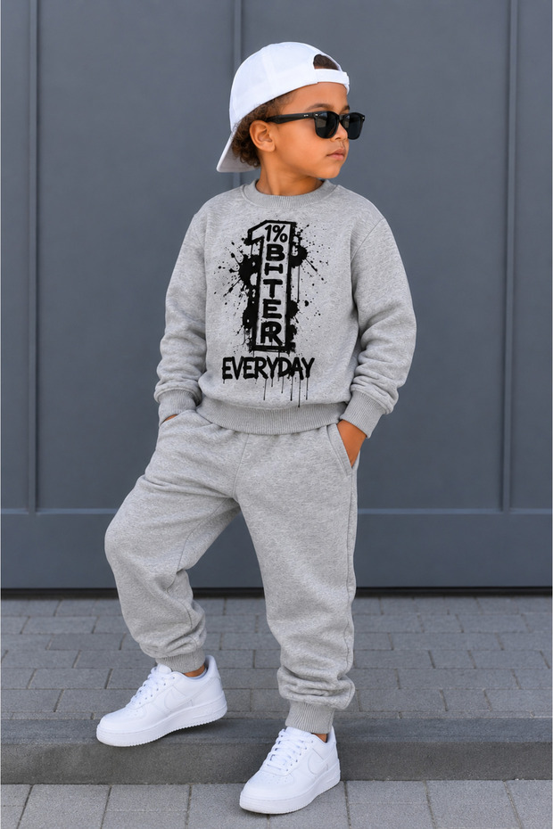 Printed Boys' Suit - Ages 3/7 - 31908