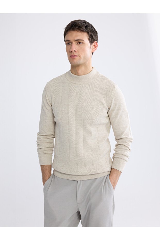 I Half Fisherman Roba Collar Men's Knitwear Sweater from Freezen Store