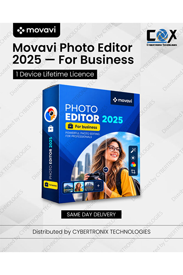 Photo Editor 2025 For Business | 1 Device for Lifetime | Digital License | Same Day Delivery