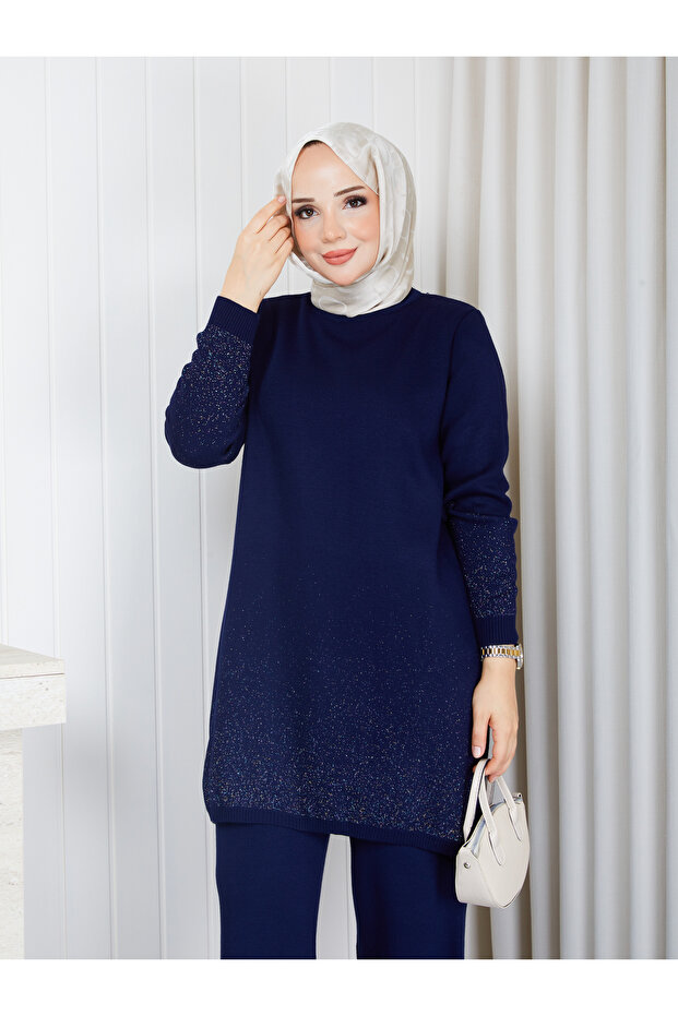Sim Dokunuşlu Knitwear Tunic