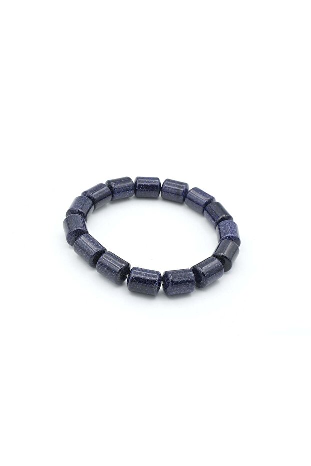 Genuine Natural Capsule Model Navy Blue Star Stone Bracelet