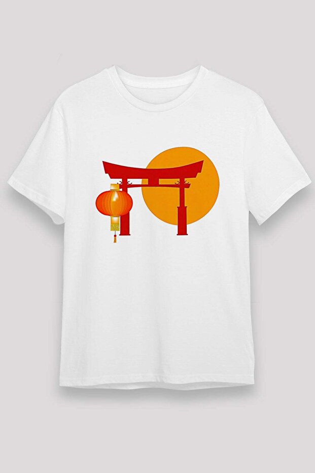 Om Printed Unisex White T-Shirt - Tshirt