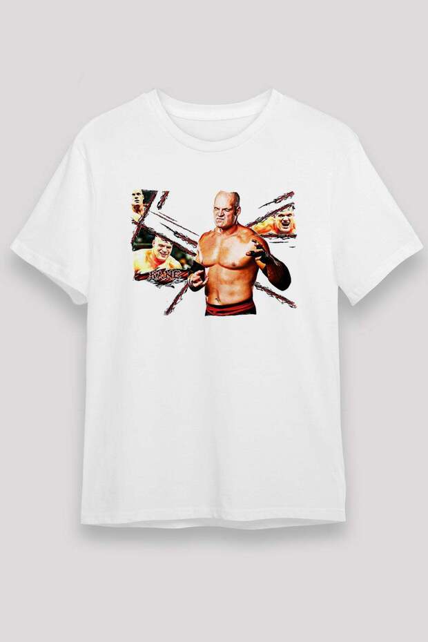 Kane Unisex Printed White T-Shirt - Tshirt
