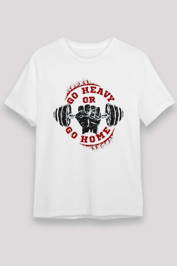 Bodybuilding White Unisex T-Shirt T-Shirt