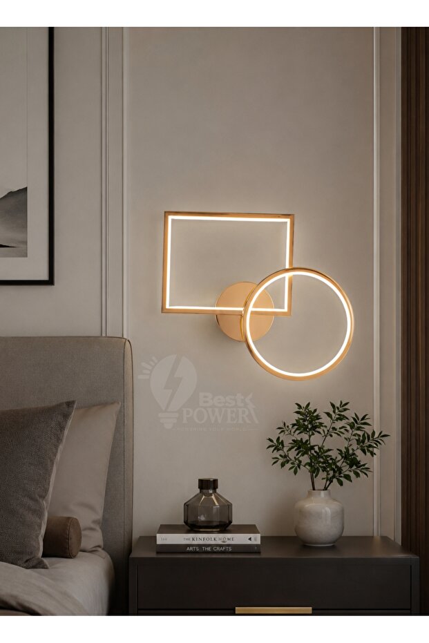 إنارة جدارية LED بثلاث درجات إضاءة للصالة والممر