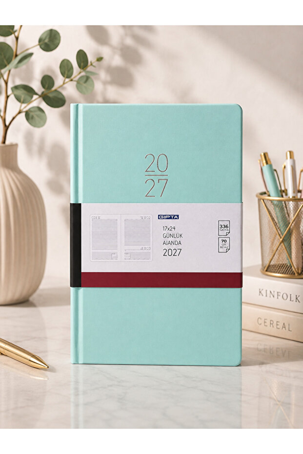 2027 Agenda 17X24 336 Pages 107-Eck Lined