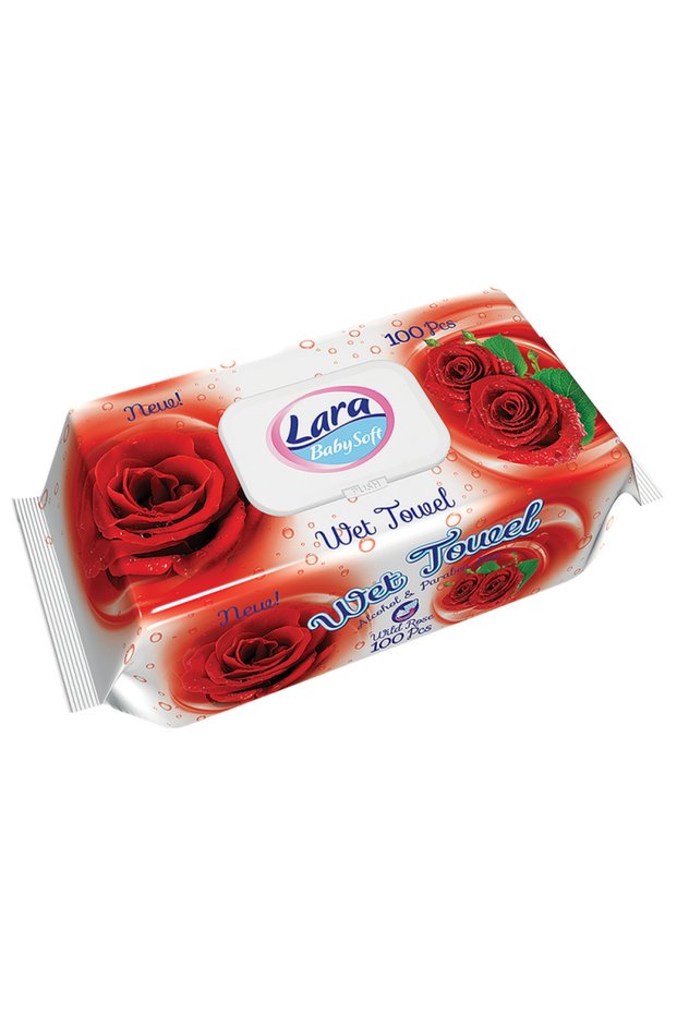 Servetele umede Rose, 100 buc