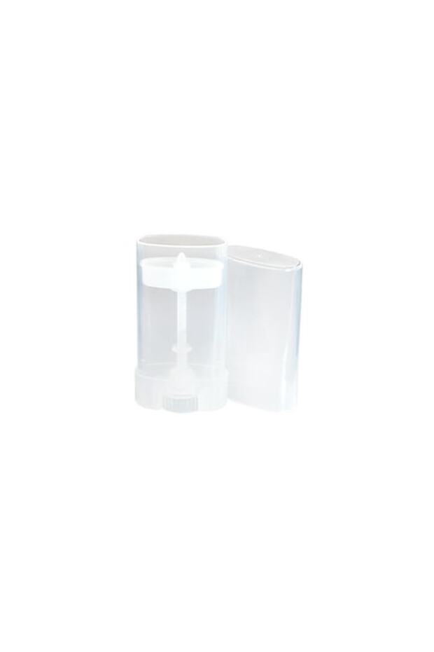 Translucent Oval Stick Container, 15 ml