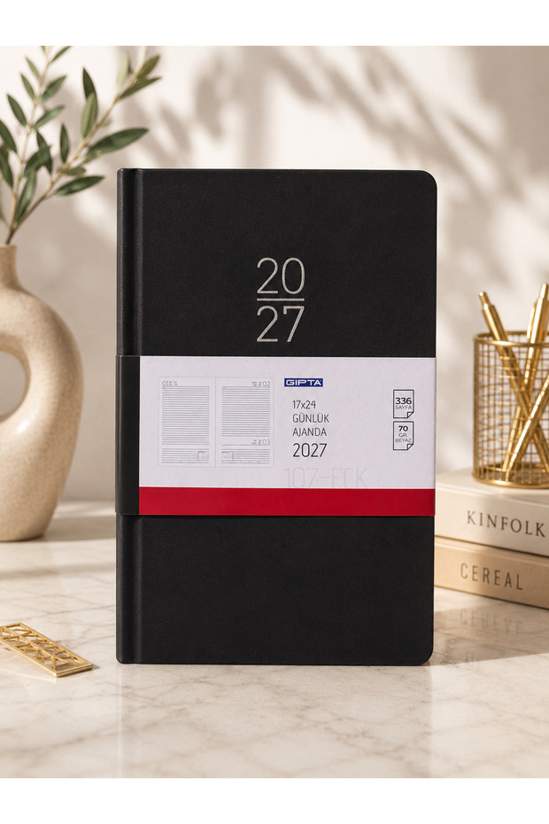 أجندة 2027 مقاس 17×24 336 صفحة 107-ECK مخططة