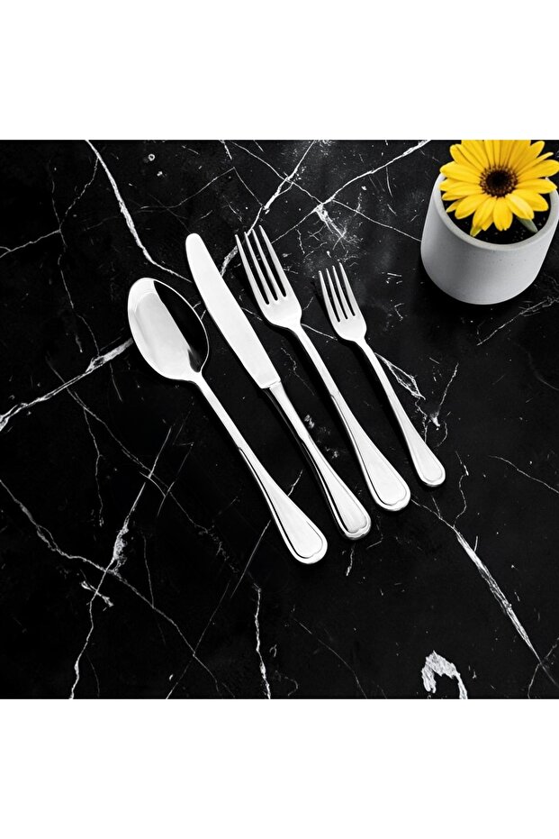 Villa 6 Person 24 Piece Cutlery Set