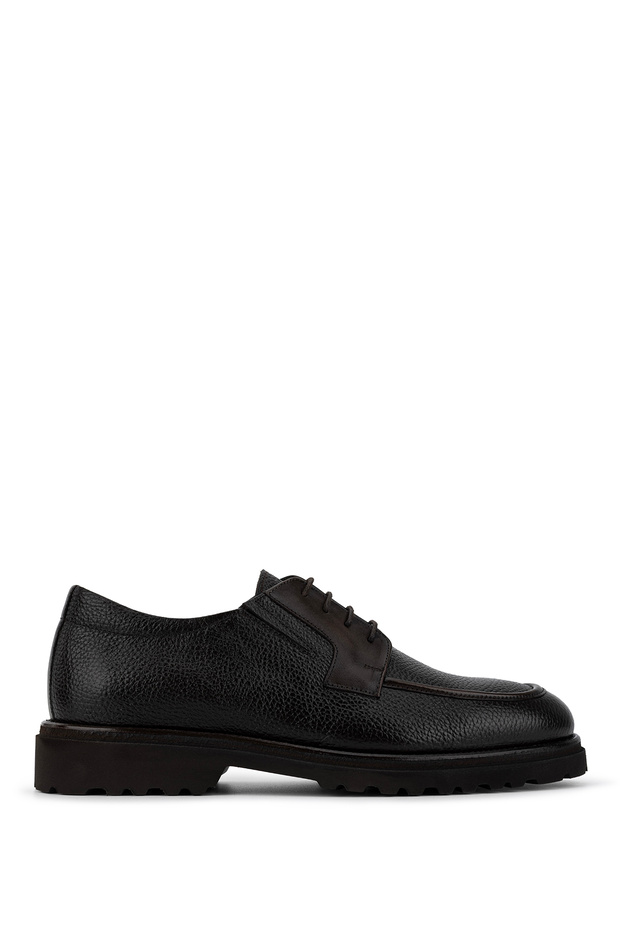 Men's Genuine Leather Brown Casual Shoes
