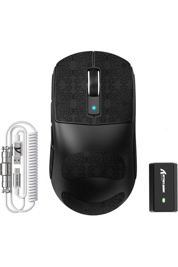 ATTACK SHARK R6 8000Hz LIGHTSPEED 39G Ultra-light Wireless Gaming Mouse