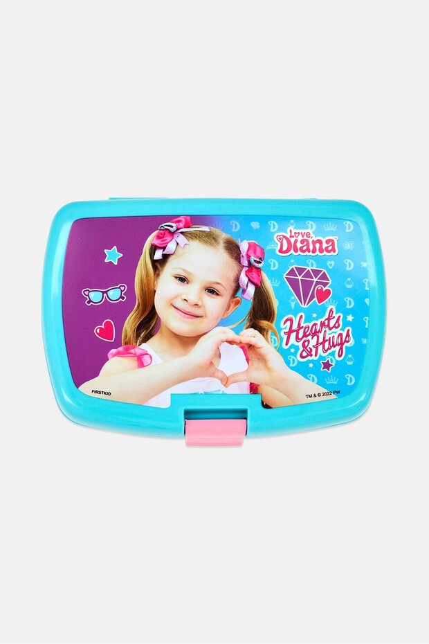 Kids Girl Hearts And Hugs Lunch Box, Assorted