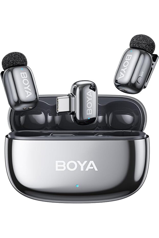 ميكروفون لافالير لاسلكي BOYA mini 2 لأجهزة iPhone وAndroid