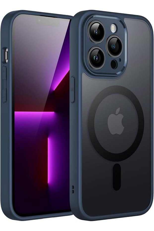 Magnetic Matte Case for iPhone 13 mini, Black