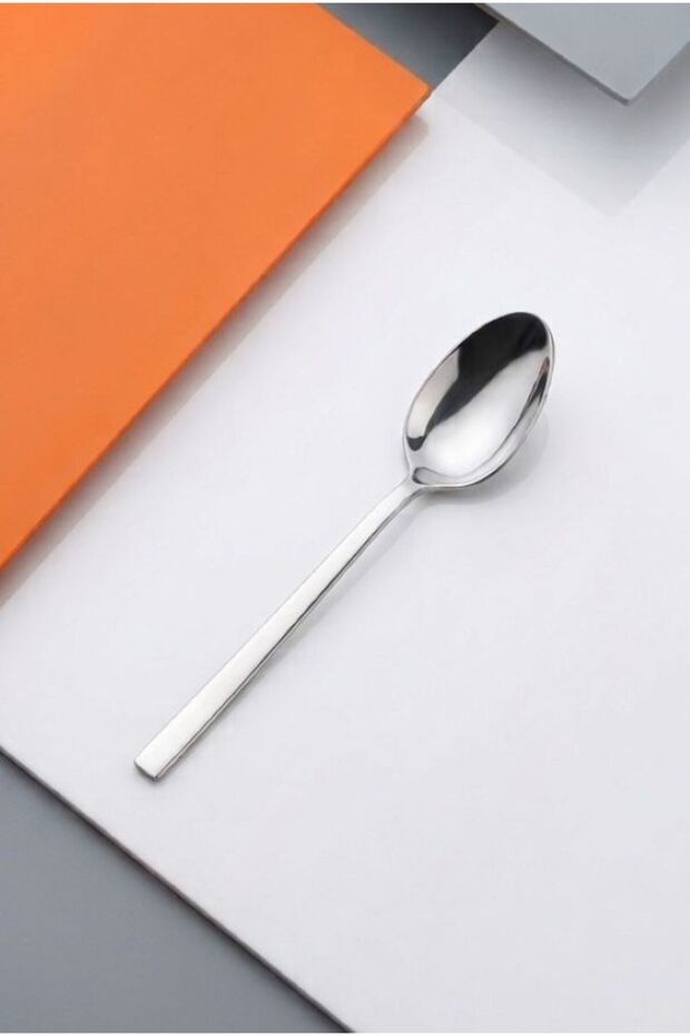 6 Pieces of Stainless Steel Stylish Tea Spoons