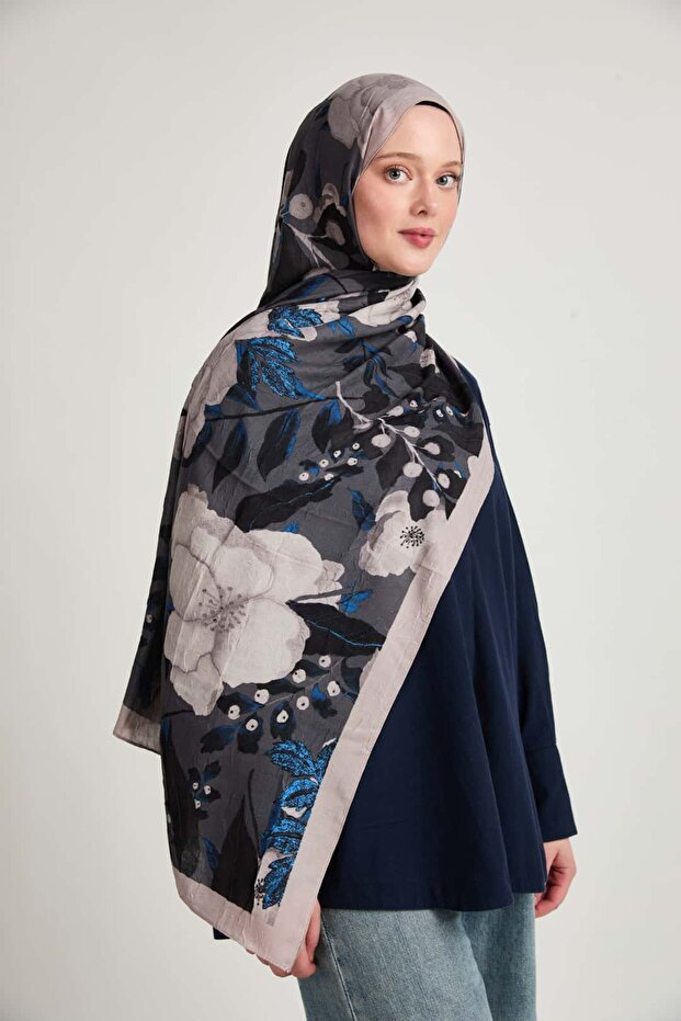 Matis Desen Liva Modal Kraş Shawl