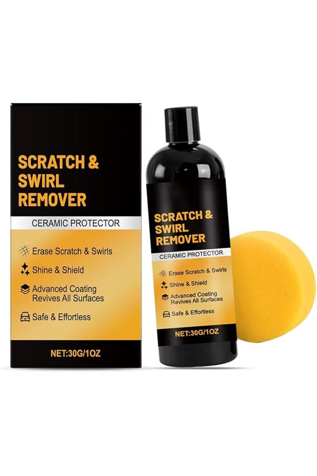 Automotive Polishing Compound with Buffing Pad, Automotive Scratch Removal Systems, Effect