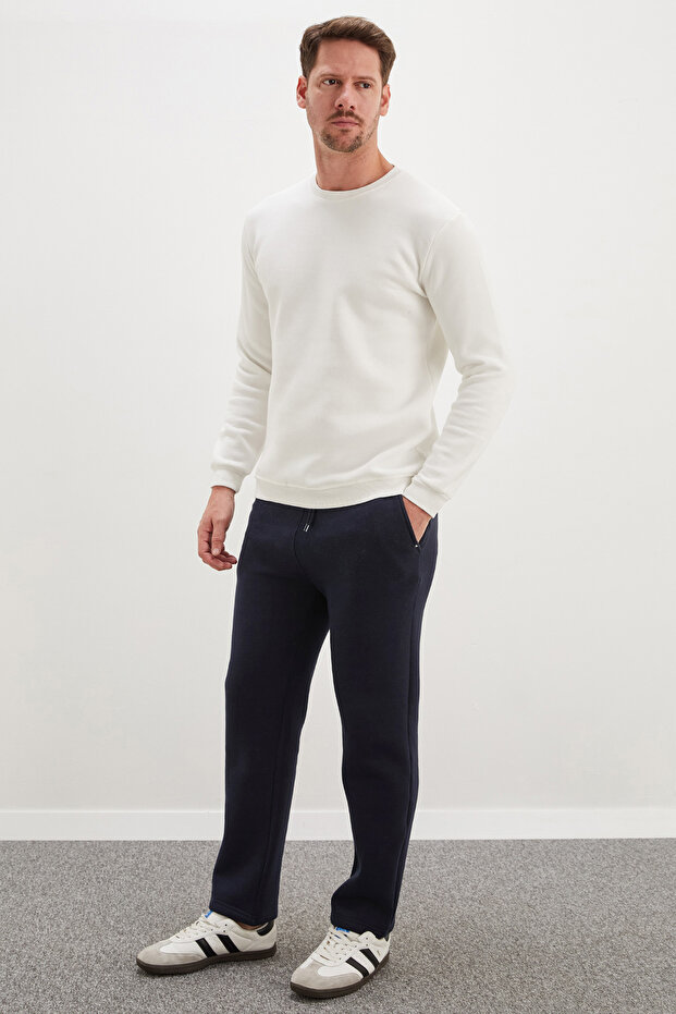 3 Threaded Waist Tie Pocketed Sweatpants