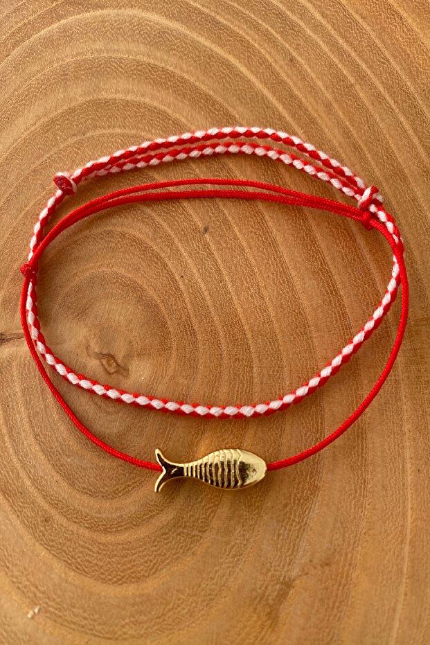 2-Pack Gold Fish Martenika Lucky Bracelet