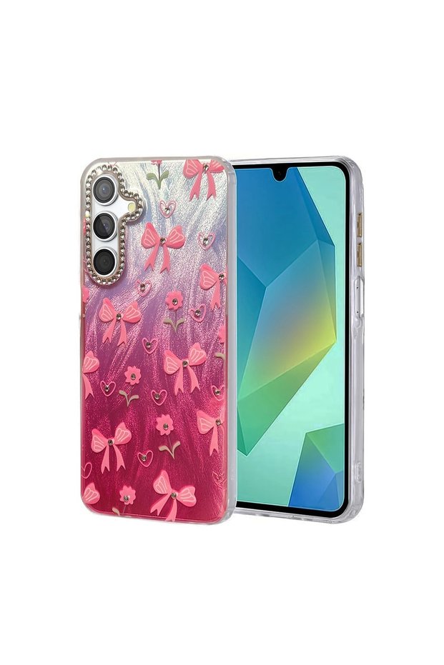 غطاء بنمط مرآة الشفرة لهاتف Galaxy A14 4G - النمط 3