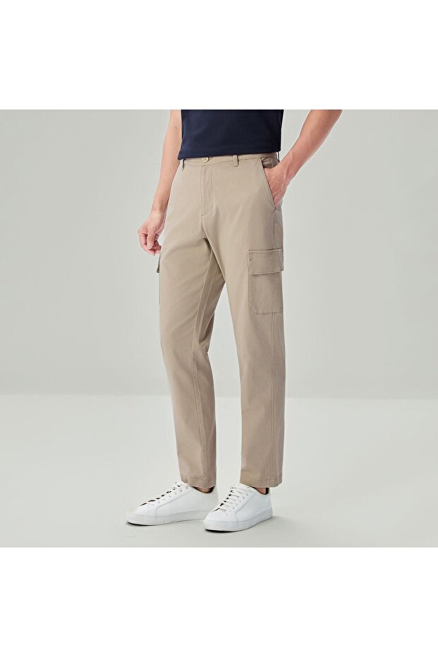 Men's Relaxed Tapered Stretch Cargo Pants