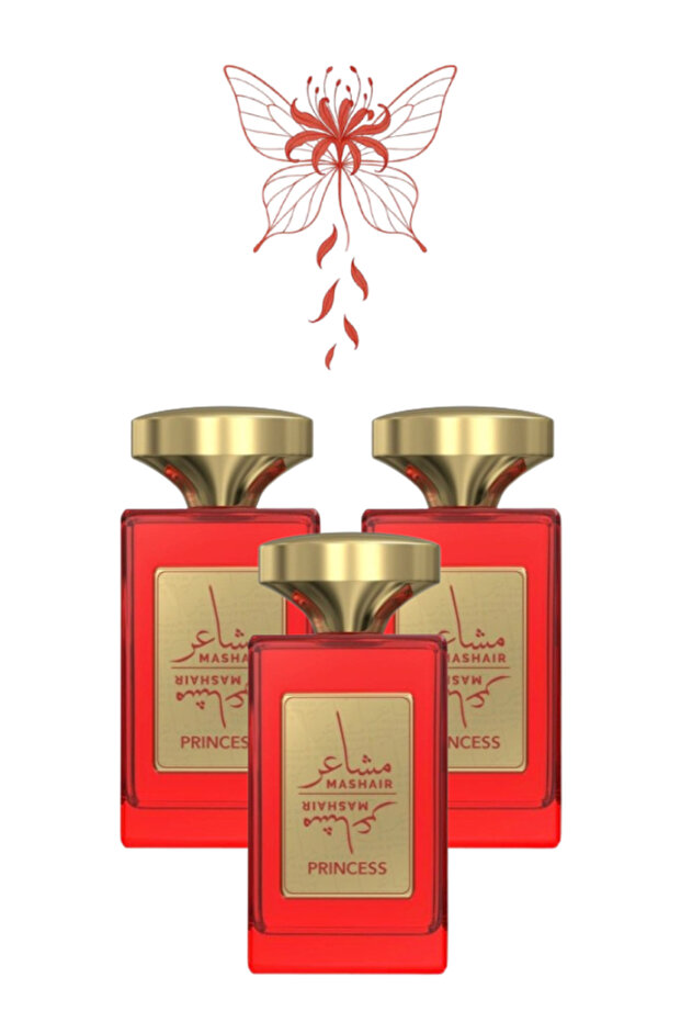 3 قطع من عطر ماشير برينسيس 100 مل