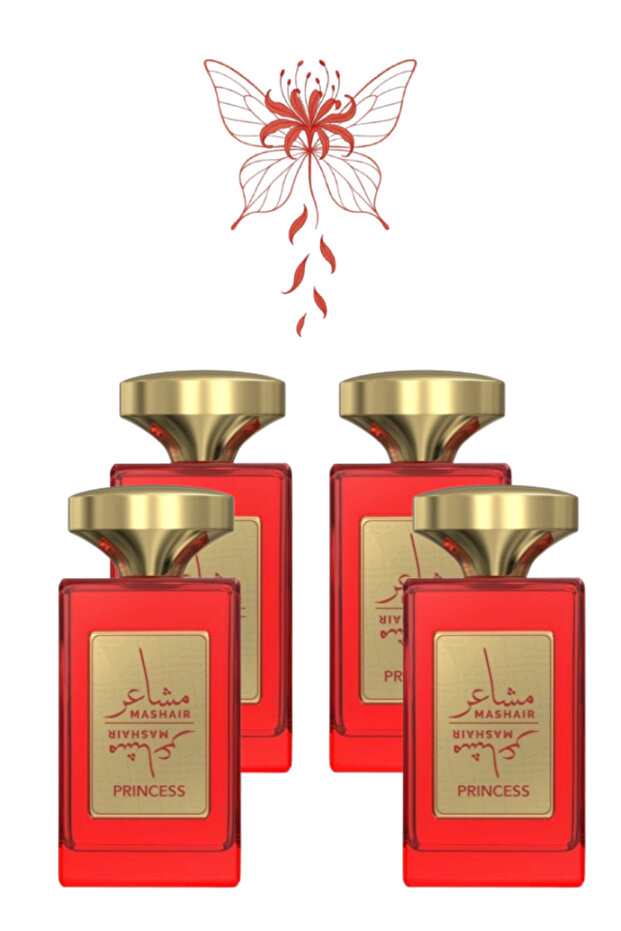 4 قطع من عطر ماشير برينسيس 100 مل